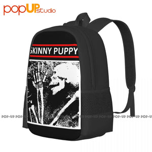Skinny Puppy Band Twelve Inch Anthology Backpack Large Capacity Travel Schoolbag