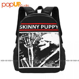 Skinny Puppy Band Twelve Inch Anthology Backpack Large Capacity Travel Schoolbag