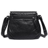 Soft PU Leather Women Messenger Bag Crossbody Handbag Purses