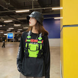 Tactical Bag Men Nylon Chest Rig Bag Hip Hop Streetwear Functional Boy Chest Rig