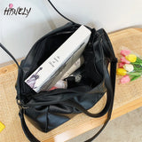 Large Capacity Hobo Shoulder Bags Soft Leather Crossbody Handbags