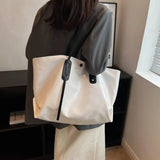 Large Capacity Women's Shoulder Bag Solid Underarm Female Crossbody Bags