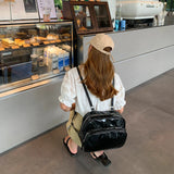 Transparent Women's Backpack Casual School Bag for Girls