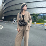 Women's Crocodile Pattern Saddle Bag Small Shoulder Crossbody
