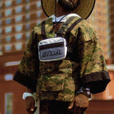Men's Tactical Chest Utility Bag Hip-hop Vest