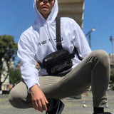 Men's Tactical Chest Utility Bag Hip-hop Vest