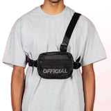 Men's Tactical Chest Utility Bag Hip-hop Vest