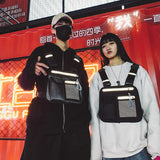Hip Hop Tactical Harness Chest Rig Kanye West Waist Pack Chest Bag