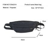 Waist Bag Women`s Belt Bag Travel Men Fanny Pack