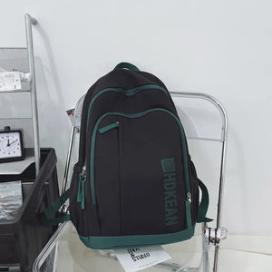 Waterproof Nylon School Backpack Women's Backpacks for Teenagers Girls Large Cap