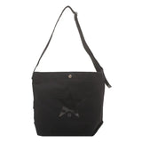 Star Print Canvas Women's Shopping Bag Casual Soft Texture Tote