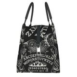 Witch Board Insulated Lunch Bag for School Horror Ghost Waterproof Cooler
