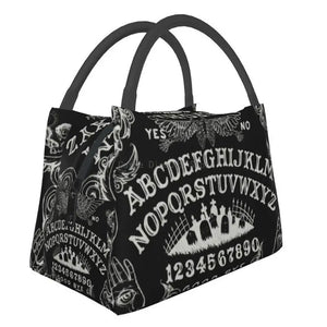 Witch Board Insulated Lunch Bag for School Horror Ghost Waterproof Cooler