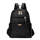 Women Oxford Backpack Waterproof Large Capacity Canvas Bagpack