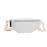 Canvas Chest Bag Solid Crossbody Messenger Bag Travel Belt Purse Fanny Pack