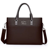 Men's Messenger Bag Briefcase for Laptop A4 Documents Portfolio