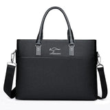 Men's Messenger Bag Briefcase for Laptop A4 Documents Portfolio