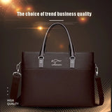 Men's Messenger Bag Briefcase for Laptop A4 Documents Portfolio