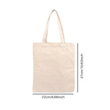 Reusable Canvas Shopping Bag Eco Foldable Tote Handbag