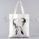 Bleach Anime Ichigo Zaraki Kenpachi Shoulder Bag Women Canvas Handbag