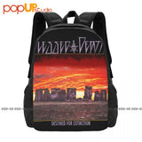 Blessed Death Destined For Extinction Backpack Large Capacity School