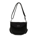 Crystal Shoulder Bag Cross Chain Flap Body Bag Women Stylish Lady Hand Bags