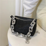 Bling Diamond Small Crossbody Messenger Bags