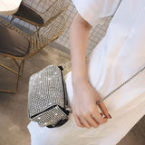 Bling Diamonds Evening Clutch Bag Pillow Handbag Shoulder bags