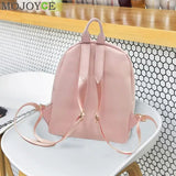 Floral Embroidery Sequins Backpack Women Small School Bag