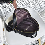 Floral Embroidery Sequins Backpack Women Small School Bag