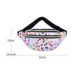 Colorful Waistbag for Women Sweet Banana Bag Adjustable Length