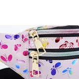 Colorful Waistbag for Women Sweet Banana Bag Adjustable Length