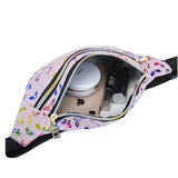 Colorful Waistbag for Women Sweet Banana Bag Adjustable Length