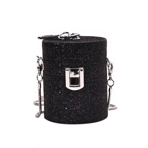 Green Rhinestone Crystal Clutch Evening Bag