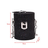Green Rhinestone Crystal Clutch Evening Bag
