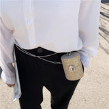 Green Rhinestone Crystal Clutch Evening Bag