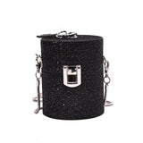 Green Rhinestone Crystal Clutch Evening Bag