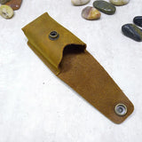 Blongk Belt Car Key Case Leather Key Bag Waist Pack Key Holder Thin Belt Bag