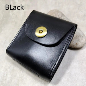 Blongk Key Holder Waist Bag Leather Car Key Case Glasses Belt Pack 1652cg