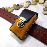 Hand-made Leather Key Holder Waist Bag