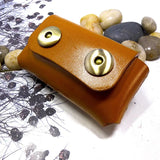 Blongk Universal Belt Car Key Case Leather Key Holder Hand-Made
