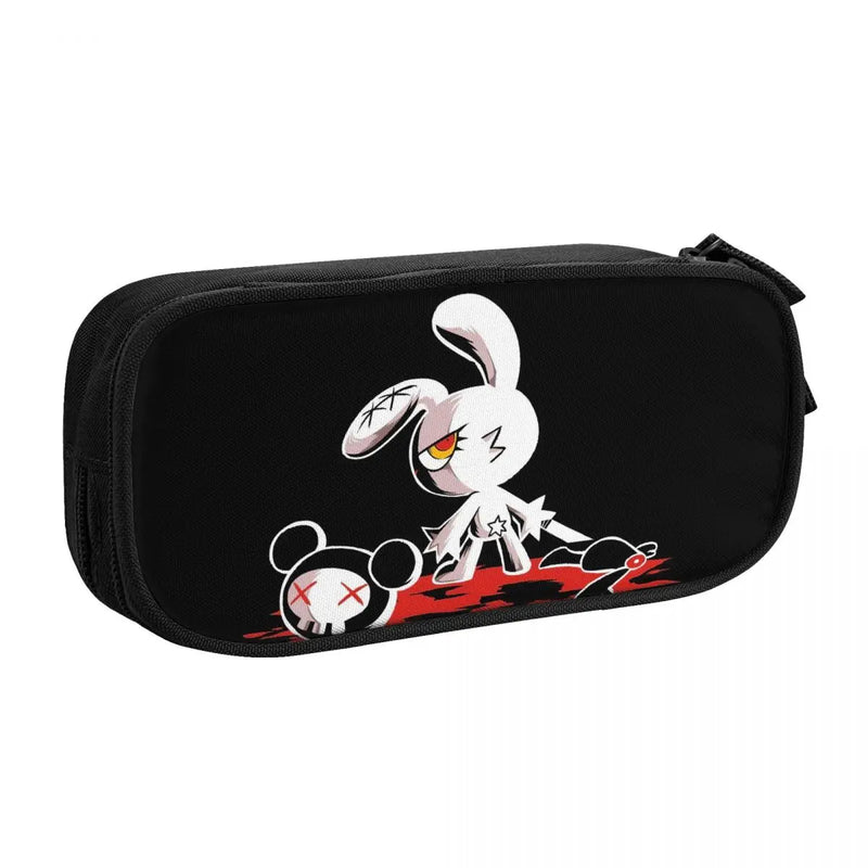 Bloody Bunny The Game Pen Box Student School Anime Zipper Pen Bag