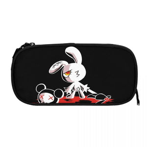 Bloody Bunny The Game Pen Box Student School Anime Zipper Pen Bag