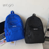 Canvas Schoolbag Student Tooling Style Casual Large-capacity Backpack