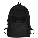 Canvas Schoolbag Student Tooling Style Casual Large-capacity Backpack