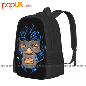 Demon Mexican Luchador Backpack Large Capacity Softback Shopping Bag