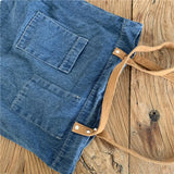 Denim Canvas Retro Women's Shopping Bag Waterproof Portable Shoulder