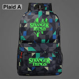 Luminous Stranger School Bag Women Men Student Backpack