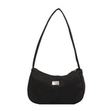 Women Canvas Shoulder Underarm Bag Vintage Ladies Handbag