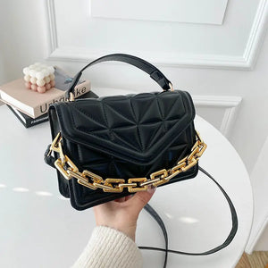 Green Leather Shoulder Bag Crossbody Purse